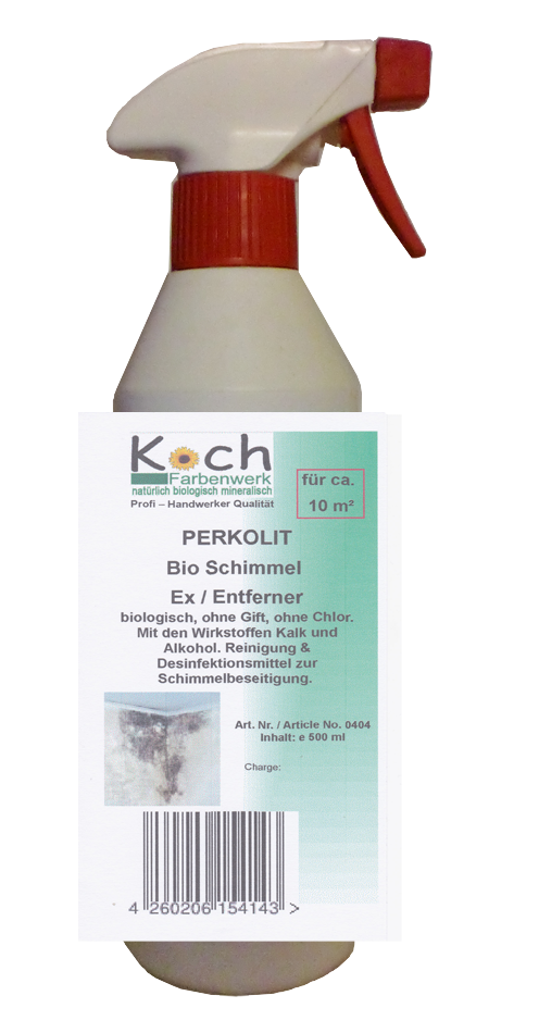 Koch-Perkolit-Bio-Schimmel-Ex / Entferner-Sprühflasche